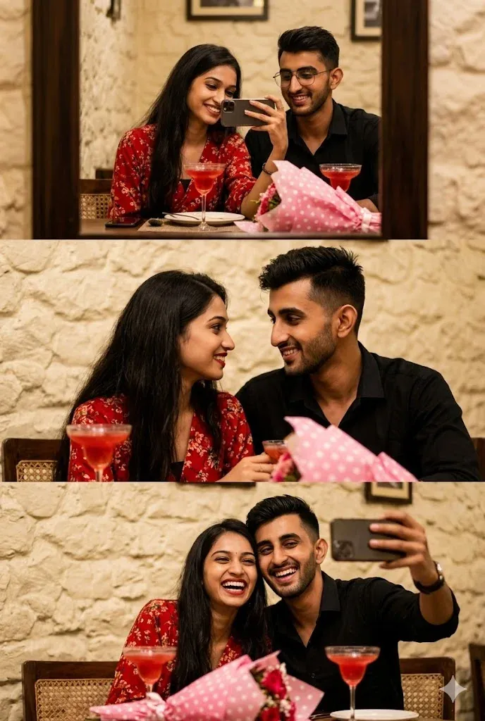 Gemini Couple Romantic Prompt