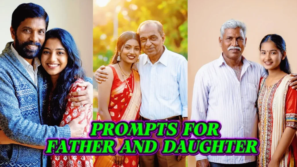 Father and daughter prompt for Gemini AI