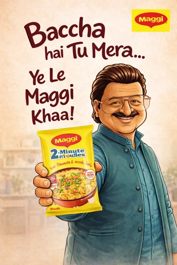 Baccha Hai Tu Mera prompt generator social media meme