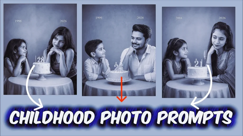 Childhood Photo Prompt ChatGPT: Emotional AI photo ideas