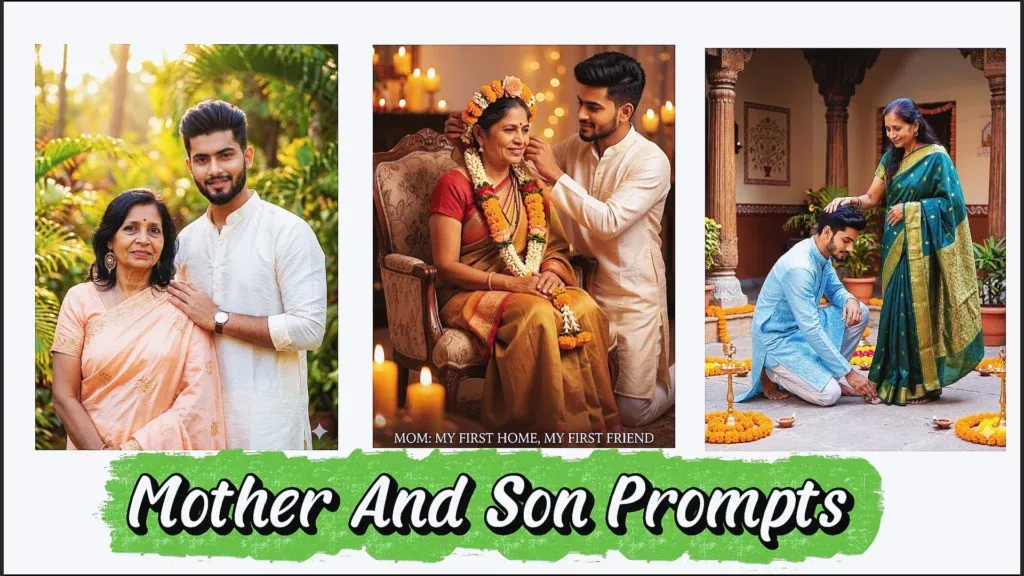 Gemini AI mother and son prompt example