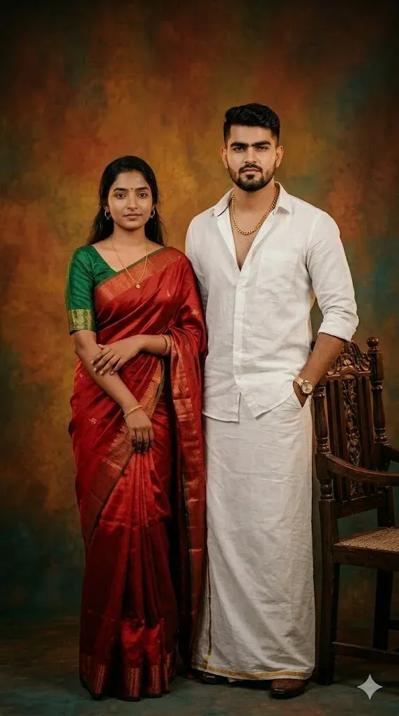 Thevar Magan power couple Gemini prompt