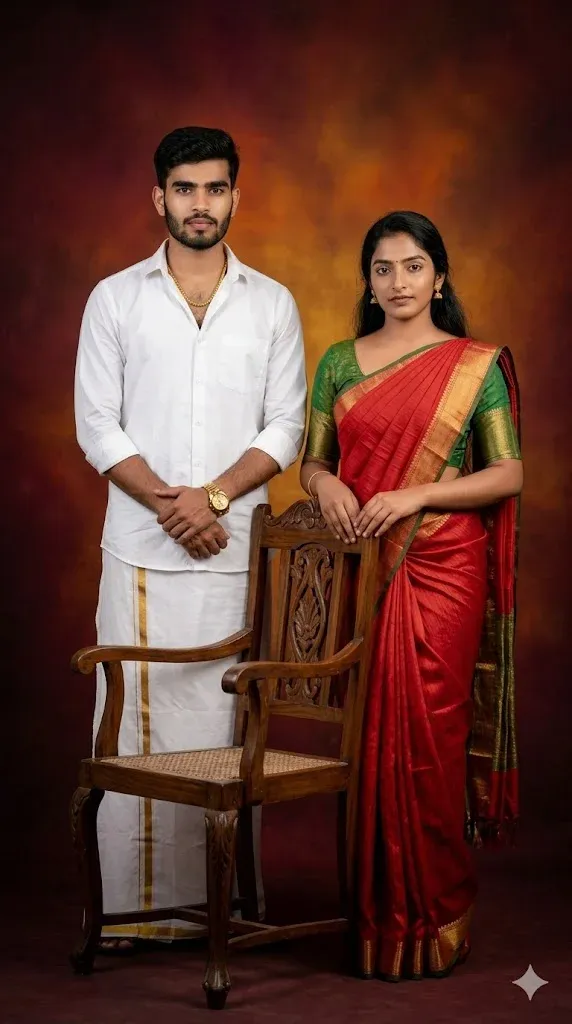 Thevar Magan standing husband and wife prompt